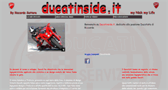 Desktop Screenshot of ducatinside.it